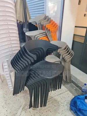 Stackable Plastic Dining Chairs (1pc)