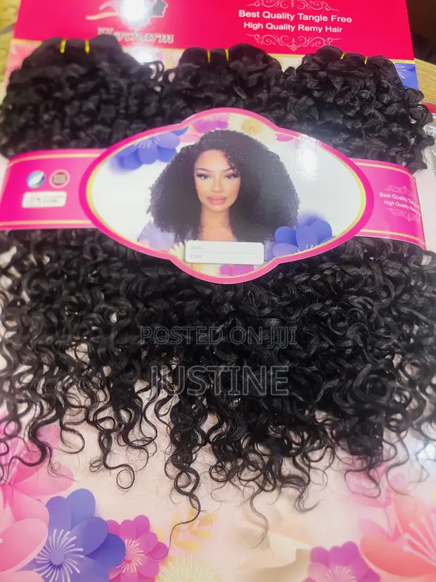 Remy Curly Weave - Tangle Free Human Hair - 1