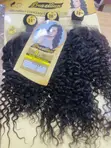 4pcs Curly Human Hair with Free Closure - 1