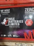 Nile Batteries MF N50Z Zero-Maintenance 12V 65Ah - 1