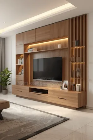 Anderson Wall Unit TV Stand - Any Colour