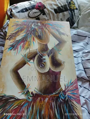 Inspirational African Art Wall Painting