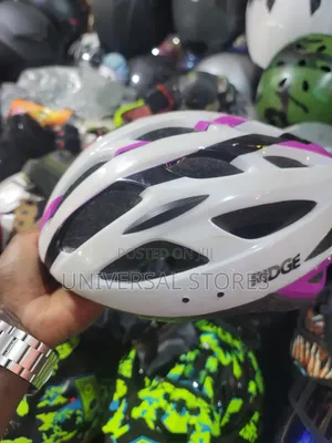 Purple Ridge Cycling Helmet with Ventilation Slots