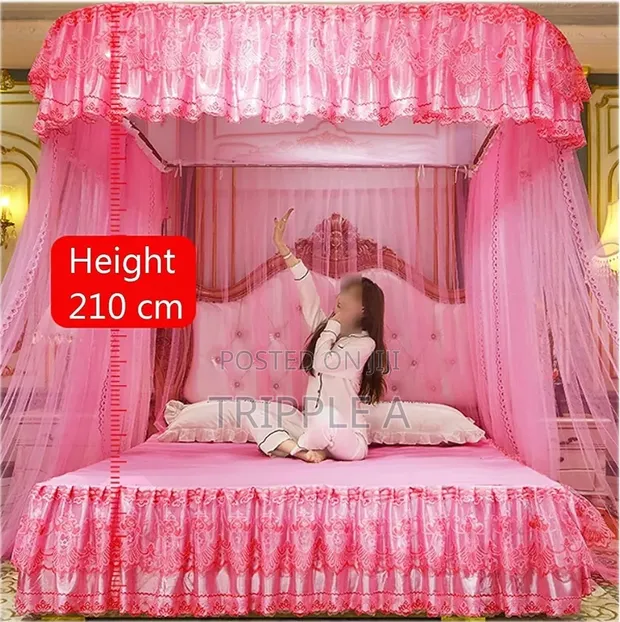 2 Stand Rail Mosquito Net - 5x6 & 6x6 - 1