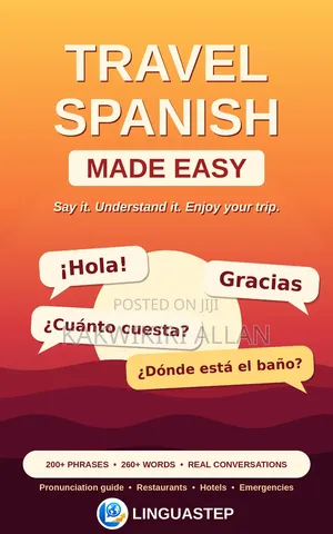 Travel Spanish Made Easy Phrasebook