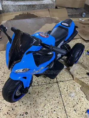 BMW Kids Rechargeable Motorcycle - Blue