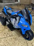 BMW Kids Rechargeable Motorcycle - Blue - 2