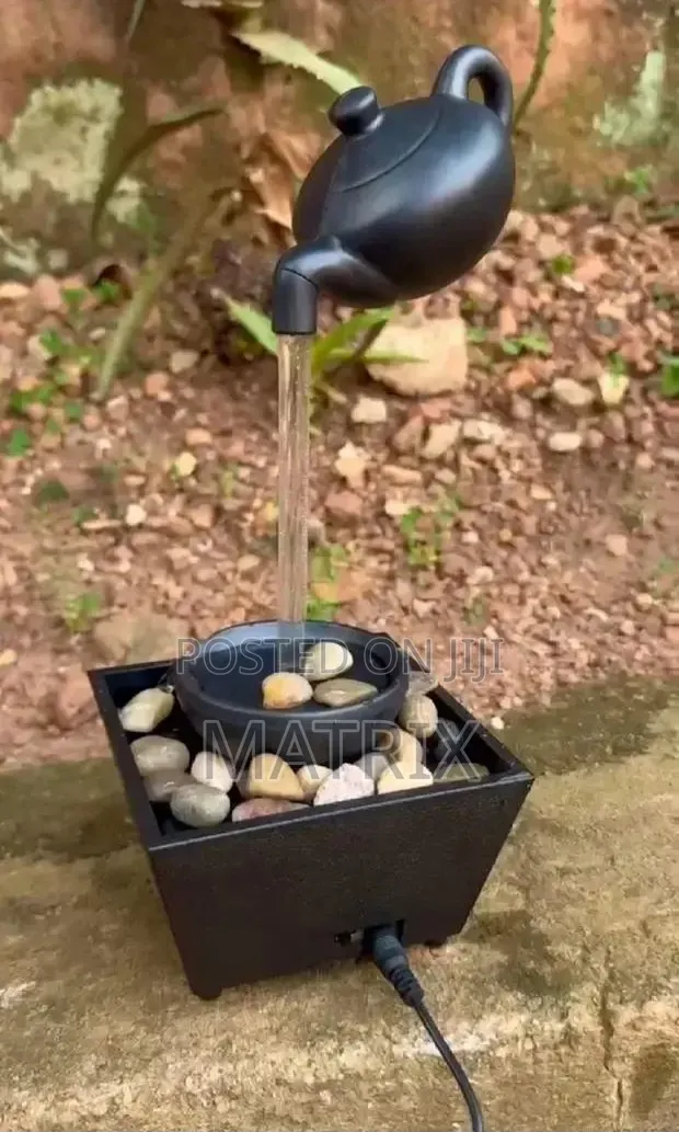Tabletop Fountain with Light - 1