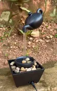 Tabletop Fountain with Light - 2