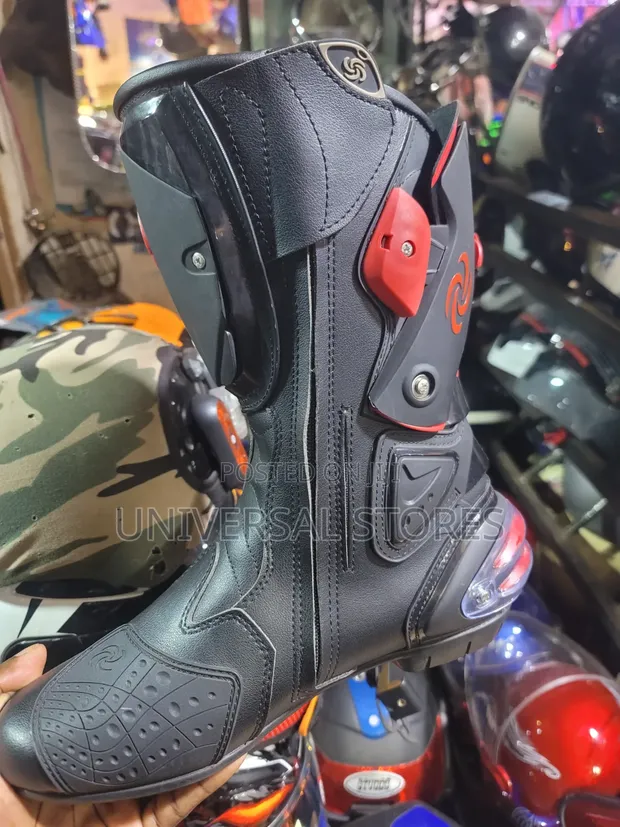 Speed B1001 Motorcycle Racing Boots - 1