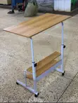 Reading Table with Rollers - 1
