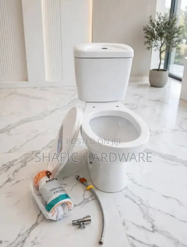Frencia Twyford Toilet Seat Set with Accessories - 1