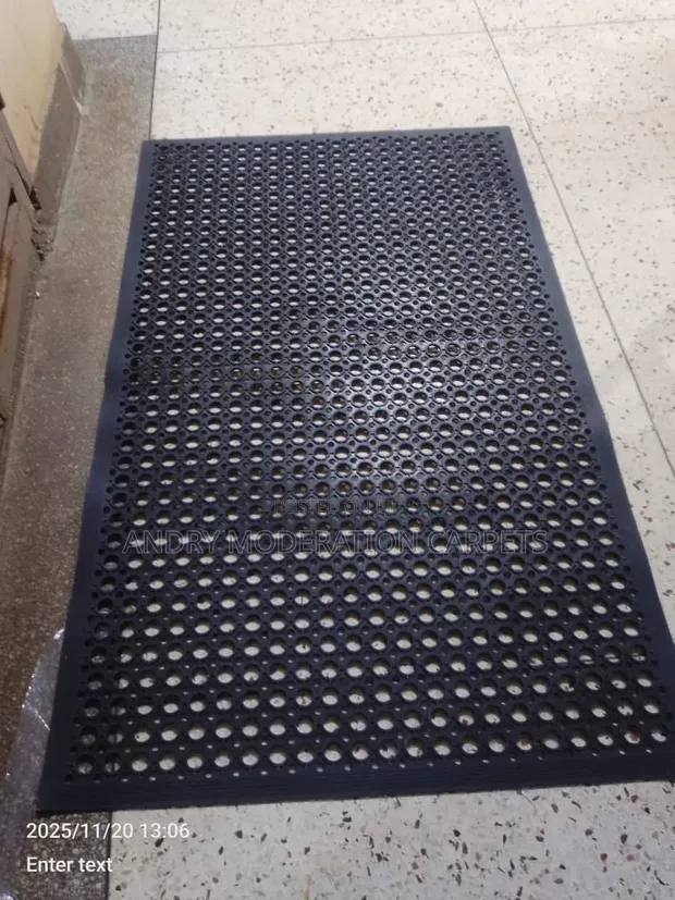 Executive Rubber Hard Office Door Mats - 1