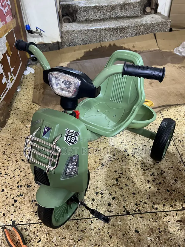 Vesper Baby Tricycle - Green - 1