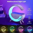 3-in-1 Wireless Charger with Bluetooth Speaker and Lamp - 2