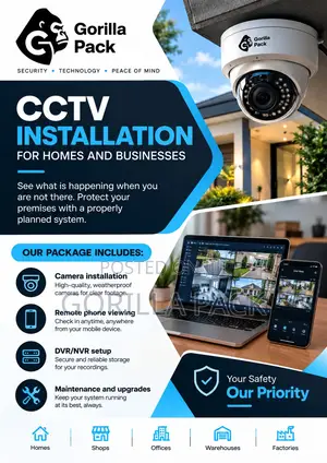Commercial CCTV Installation & Remote Monitoring