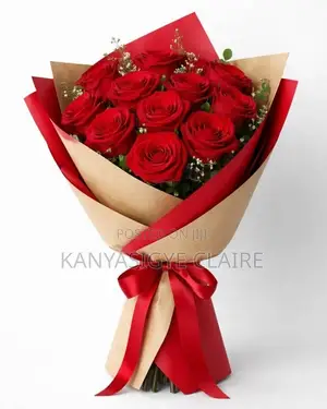 Red Roses for Airport Pick Up - Claire's Flowers
