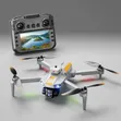 GPS Brushless Camera Drone with LCD Remote - 1
