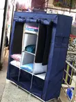Metallic 3-Column Closet - 3