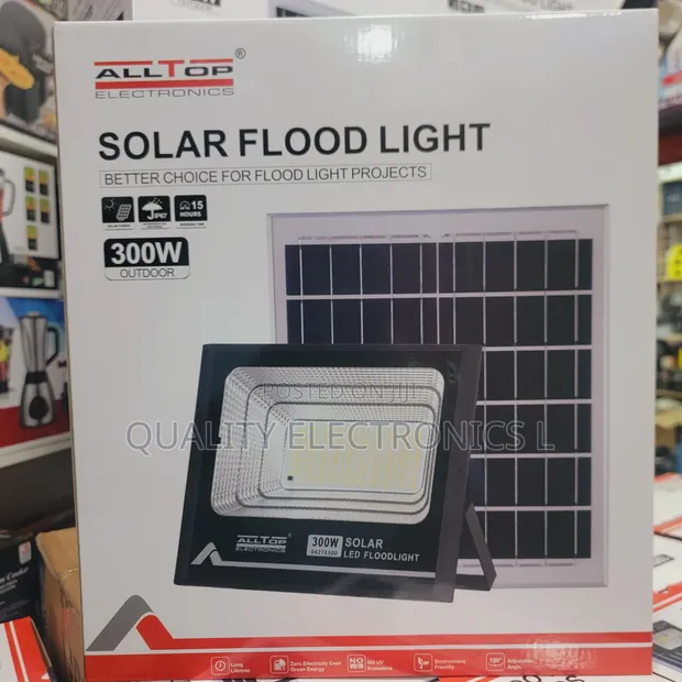 Alltop 300W Solar Floodlights - 1