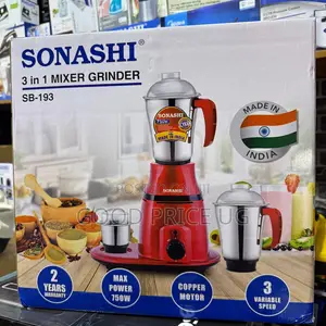 Sonashi 3-in-1 Mixer Grinder