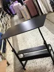 Adjustable Laptop Table with Rollers - 2
