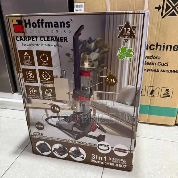 Hoffmans 3-in-1 Carpet and Sofa Cleaner - 1