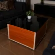 Infinity Center Table with Lamp and Mirrors - 4