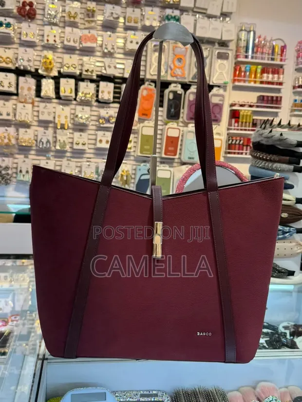 Elroi Bag Store - Large Pu Leather Tote Bag - 1