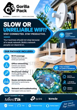 WiFi Installation & Internet Setup Services