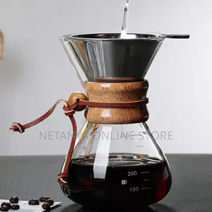 Manual Drip Coffee Maker with Serving Carafe