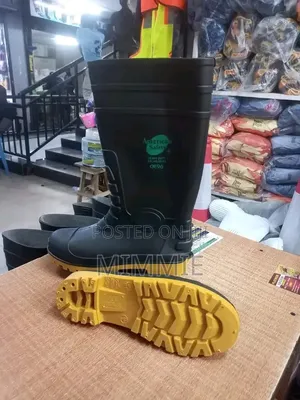 American Safety Steel Toe Gumboots