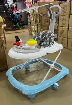 Baby Walker with Canopy and Parent Handle