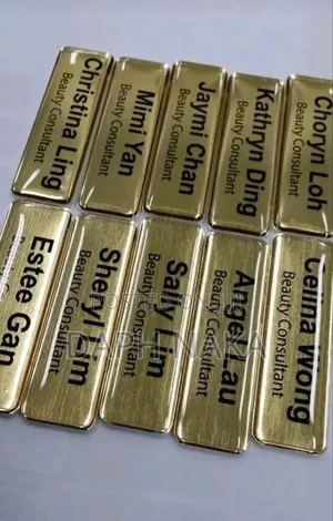 Custom Name Tags for Corporate Branding