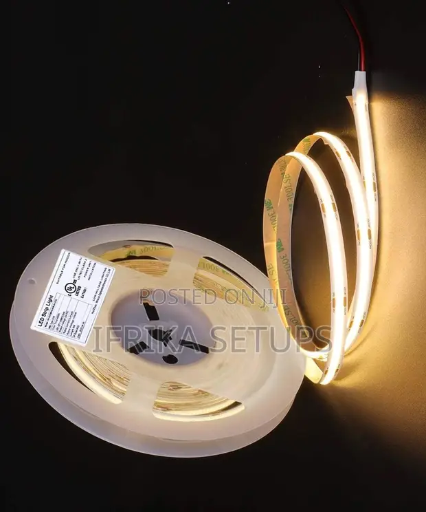 5m COB LED Strip Lights, Warm White 5500Lm - 1