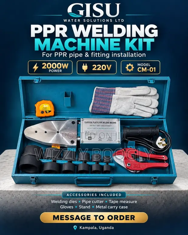 2000W PPR Pipe Welding Machine with Accessories - 1