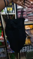 Ladies Shapewear Bodysuit - Black - 3