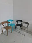 Wing Fancy Plastic Chairs - 1