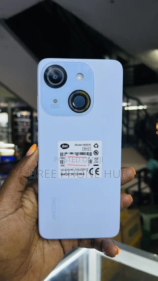 Itel A06 64GB White - 1