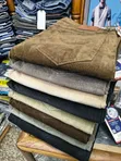 Checked Jean Pants - Straight Fit - 5