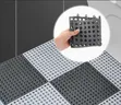 Set of 6 Plastic Non-Slip Bathroom Mats - 2
