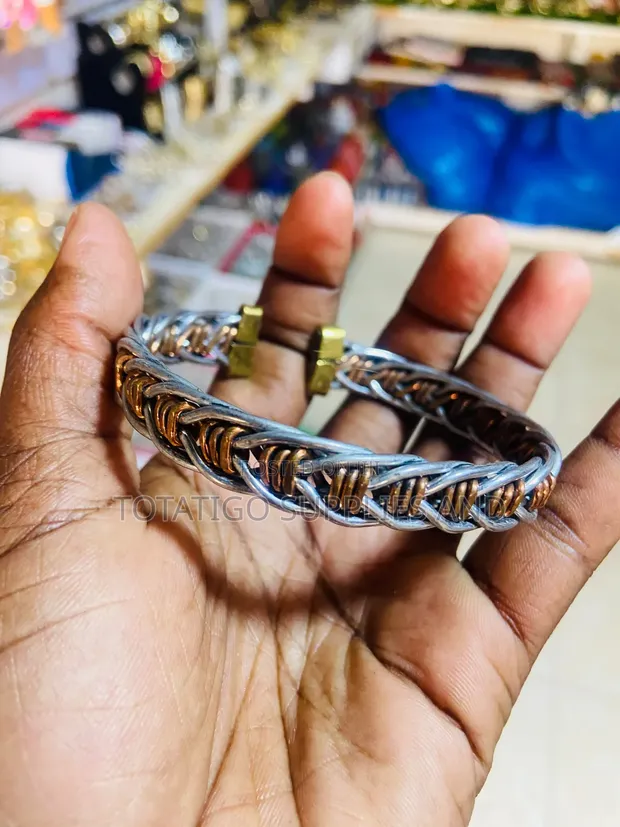 Classic Copper African Bangles - 1