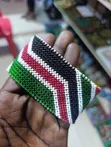 African Beaded Bangles - 1