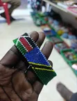 African Beaded Bangles - 5