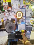 4-in-1 Rechargeable Fan & Reading Lamp with Phone Holder - 2