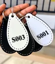 Lesser Cut Acrylic Designer Key Holder - 1
