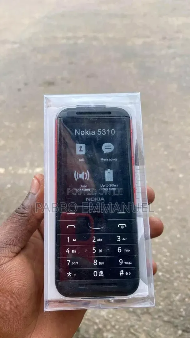 New Nokia 5310 XpressMusic Black - 1
