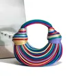 Bold Colorful Statement Handbag - 2