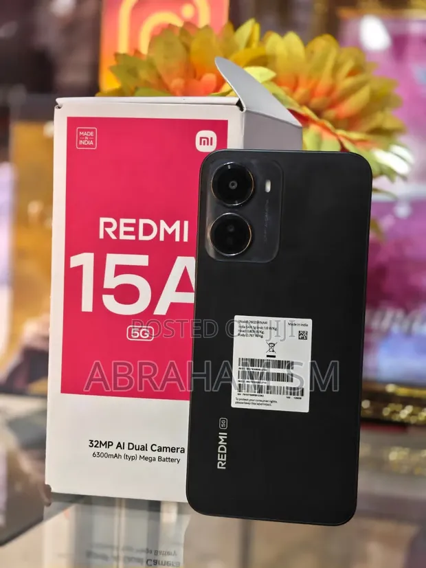New Xiaomi Redmi 15A 128GB Black - 1