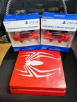 Limited Edition Spider-Man PS4 Slim Console - Full Set - 3